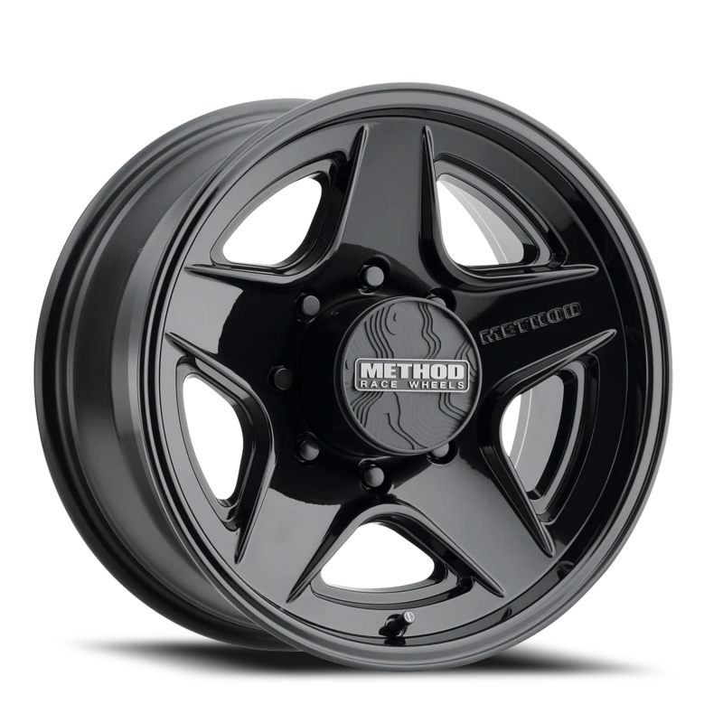 Method MR319 20x9 8x6.5 BP 18mm Offset 130.81mm Bore - Gloss Black Wheel