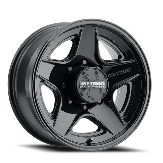Method MR319 20x9 8x180 BP 18mm Offset 5.68in BS 130.81mm Bore - Gloss Black Wheel