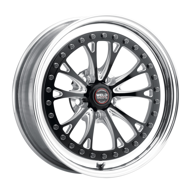 Weld Vitesse 17x5 / 5x4.75 BP / 2.2in. BS Black Wheel - High Pad
