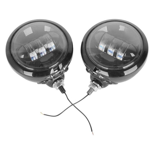 Letric Lighting 4.5in Passing Lamps Black
