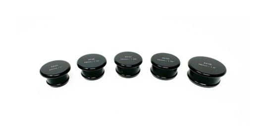 Torque Solution Billet Aluminum Hose Blanking Plug Set (5 Sizes - 25 thru 38mm / 1 thru 1.5in)