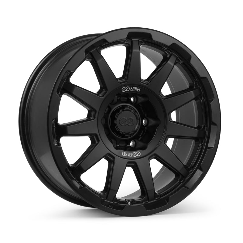 Enkei Trail-Cross 18x9in / 6x139.7 BP / 20mm Offset / 106.1mm Bore - Matte Black Wheel