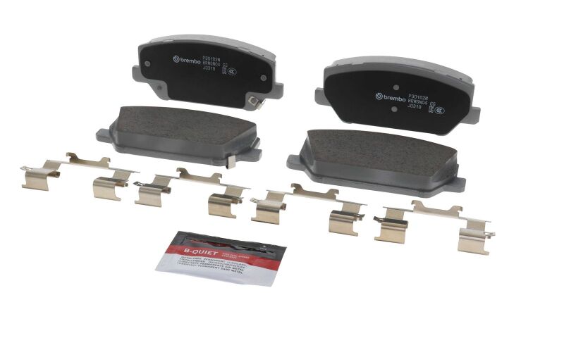 Brembo 19-22 Hyundai Santa Fe/ Hyundai Veloster N Front NAO Brake Pad