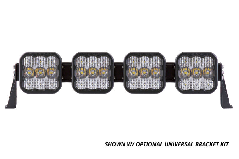 Diode Dynamics SS5 Sport Universal CrossLink 4-Pod Lightbar - White Driving