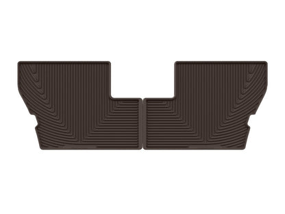 WeatherTech 17-27 Chrysler Pacifica Rear All-Weather Floor Mats - Cocoa