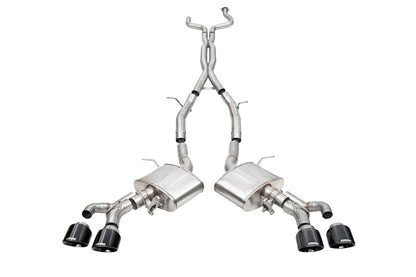 Corsa 22-25 Cadillac CT4 V Blackwing 3in Active Valve Cat-Back - 4.5in Black Tip