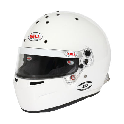 Bell Helmet Rs7 White (Hans) 56(7 ) Fia8859-2024/Sa2025