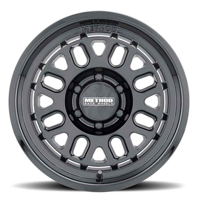 Method MR321 17x8.5 +25mm Offset 6x5.5 BP 106.25mm CB Gloss Black Wheel