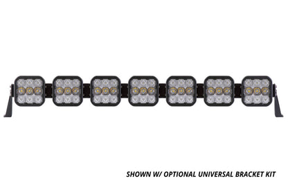 Diode Dynamics SS5 Pro Universal CrossLink 7-Pod Lightbar - Yellow Driving