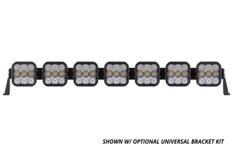 Diode Dynamics SS5 Pro Universal CrossLink 7-Pod Lightbar - White Driving