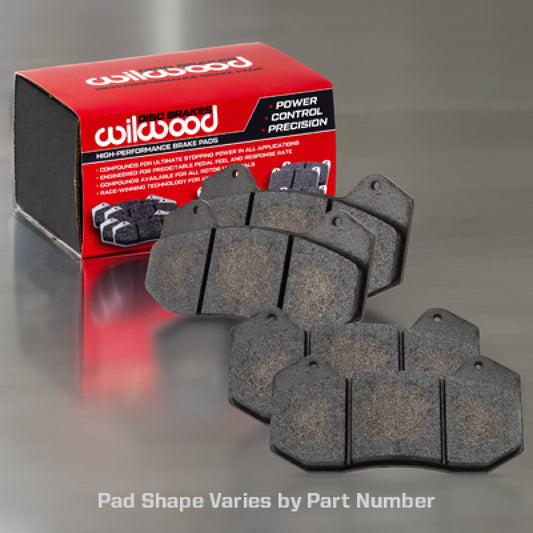 Wilwood pad 10416-10 XRS black .65 THK axle set