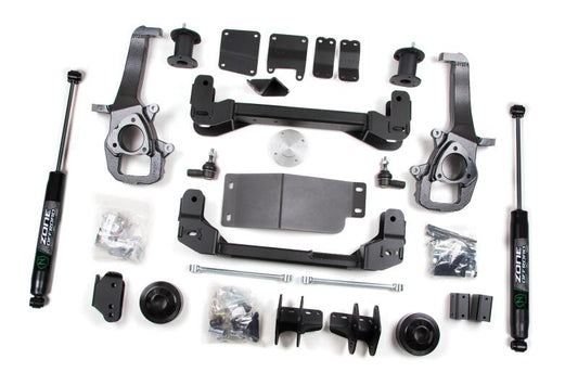 Zone Offroad 2012 Dodge 1500 4/2 in Suspension Lift