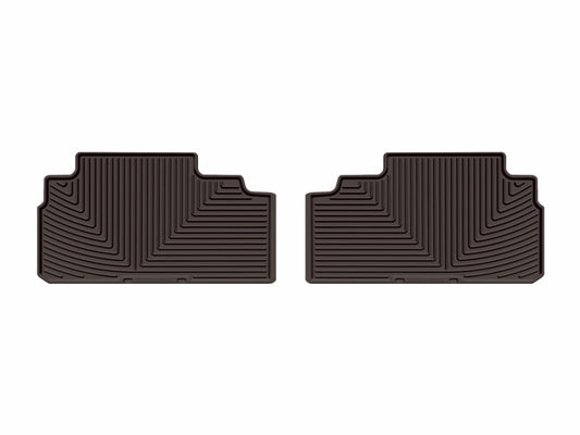 WeatherTech 19-26 Subaru Ascent 2nd Row Rear All-Weather Floor Mats - Cocoa