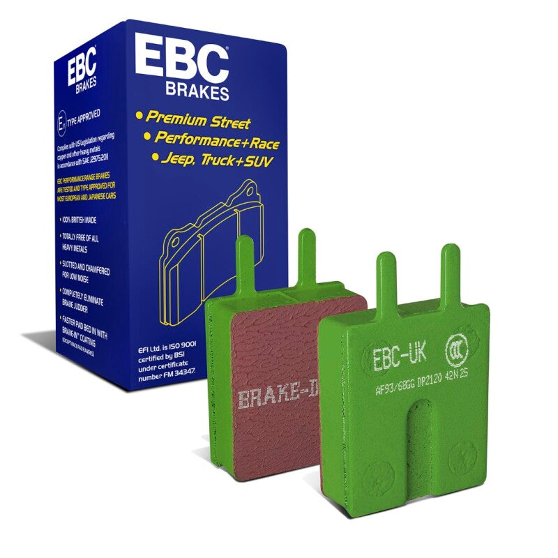 EBC 59-65 Aston Martin DB4 3.7 Vantage Greenstuff Front Brake Pads