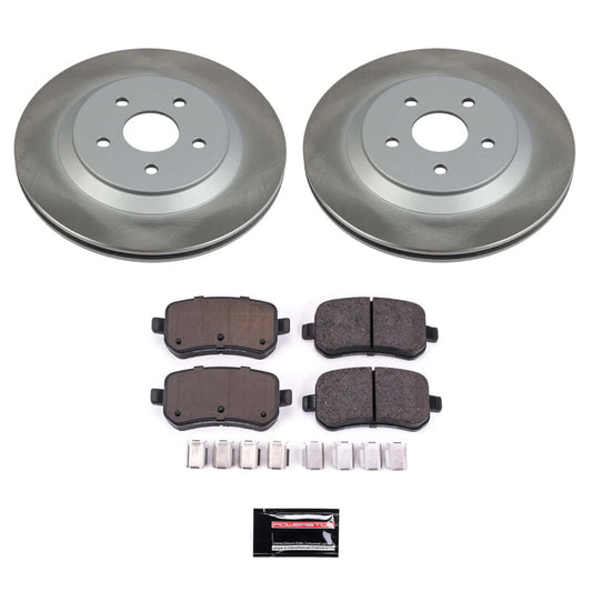 Power Stop 04-07 Mercury Monterey Rear Semi-Coated Rotor Kit