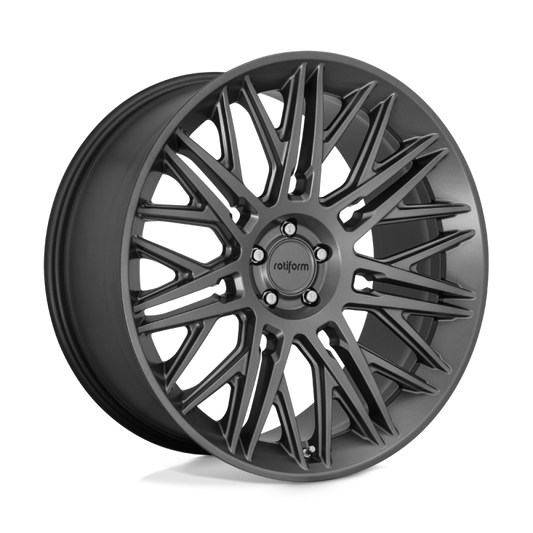 Rotiform R163 JDR Wheel 22x10 5x120 30 Offset - Matte Anthracite