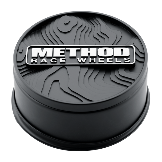 Method Cap - 89mm - Topo Push Through - Black