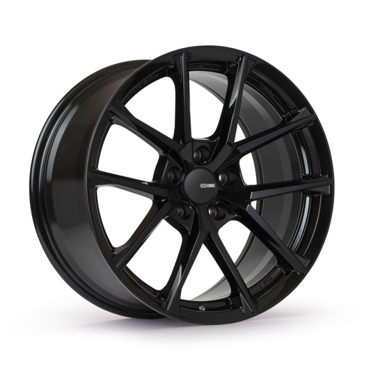 Enkei Helix 18x9.5in / 5x120 BP / 45mm Offset / 72.6mm Bore - Gloss Black Wheel