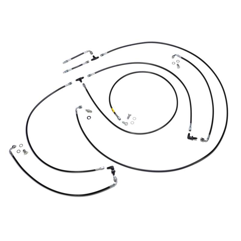 Chase Bays 02-08 Nissan 350Z Pass Thru-Inline OE MC (Incl Stand Alone) Hydro Handbrake Line Kit