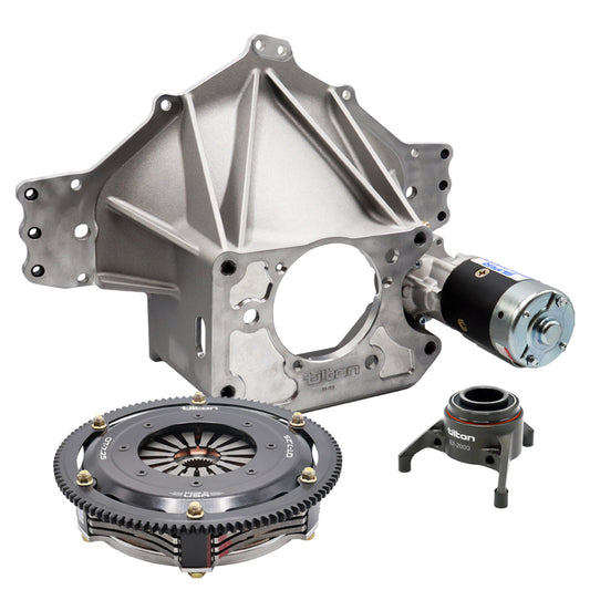 Tilton Racing - BELLHOUSING KIT, CHEVY (E), 110T, 7.25" MET, 3 DISC, 26 SP