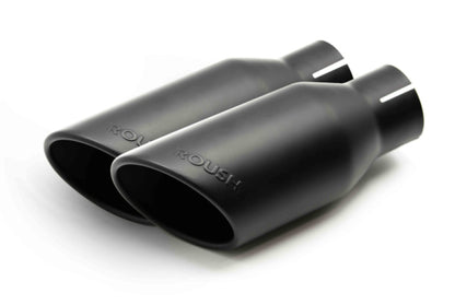 Roush 15-24 Ford F-150 5.0L 4in Black Exhaust Dual Tips - Pair