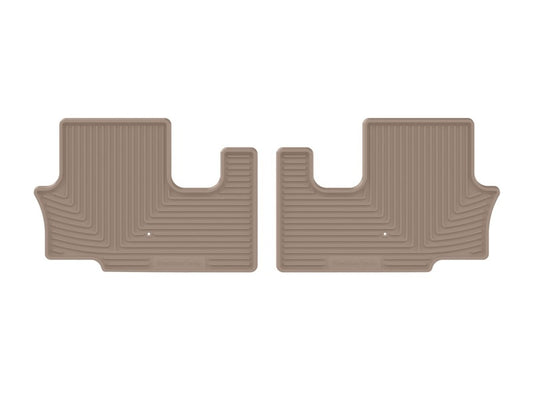 WeatherTech 2026 Hyundai Palisade/Palisade Hybrid Rear All-Weather Floor Mats 3rd Row - Tan