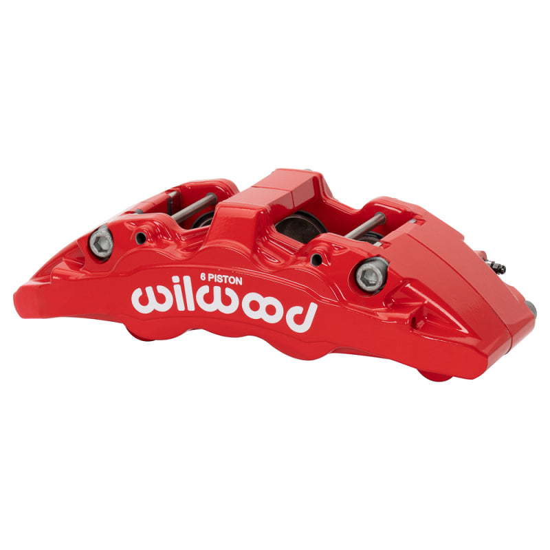 Wilwood caliper AERO6-DM bronco 21-24/RANGER 19- 22 1.75/1.62/1.62 1.25 rotor R/H red