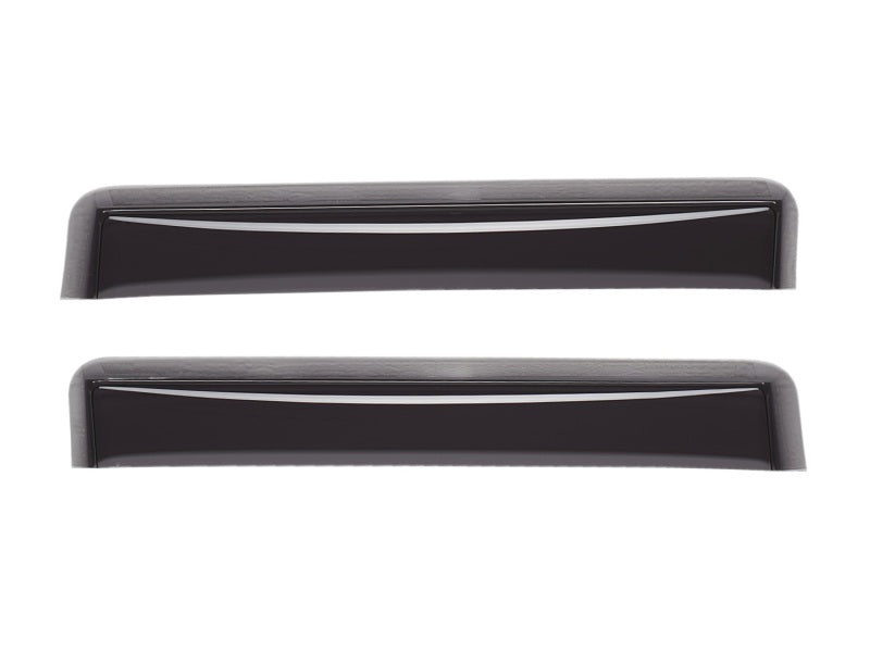 WeatherTech 02-07 Jeep Liberty Rear Side Window Deflectors - Dark Smoke