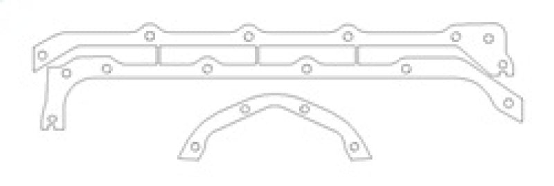 Cometic Pontiac 350/400/428/455 V8 .094in Fiber Oil Pan Gasket Kit