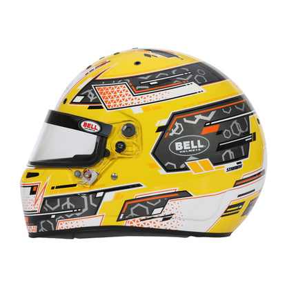 Bell Helmet Rs7-K Stamina Anthracite/Yellow Sml (57 -58) Fia8878-2024/K2025