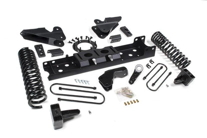 Zone Offroad 2019 Ram 3500 4.5in Radius Arm Brkt 2in Rr Block w/ Overload 6-Bolt T-Case Nitro Shocks