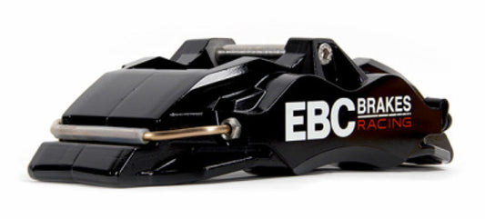 EBC Racing 17-22 Honda Civic Type-R (FK8) Black Apollo-6 Front Right Caliper