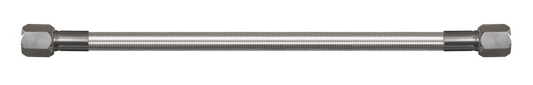 Goodridge 24in Universal Oil Line Assembly w/Clear Fittings