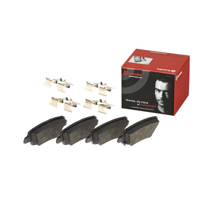 Brembo OE 21-23 Hyundai Kona/19-24 Kona Electric/19-21 Veloster Low-Met Brake Pad - Rear