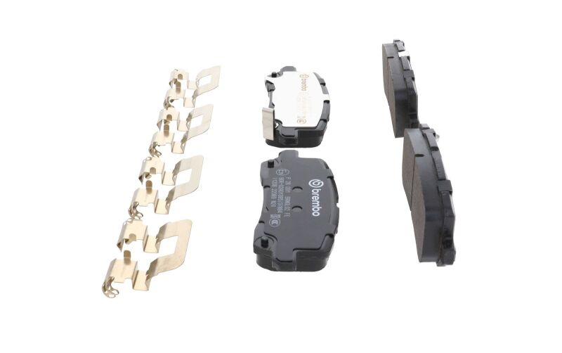 Brembo OE 17-20 Acura MDX/14-20 RLX/15-20 TLX/18-24 Honda Odyssey PRIME Low-Met Brake Pad - Rear