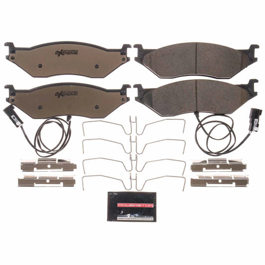 Power Stop 08-09 Ford F-53 Motorhome Chassis Rear Z36 Truck & Tow Brake Pads w/Hardware