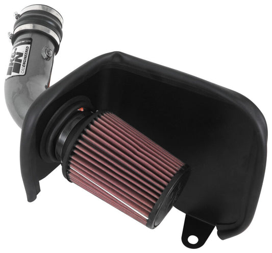 K&N Perf. Intake Kit Jeep Cherokee V6 3.2L F/I 19-22 High Flow CAI