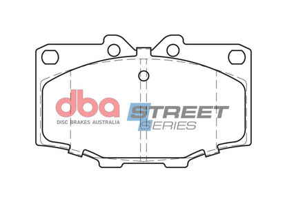 DBA 83-90 Toyota Land Cruiser Street Series Front Brake Pads