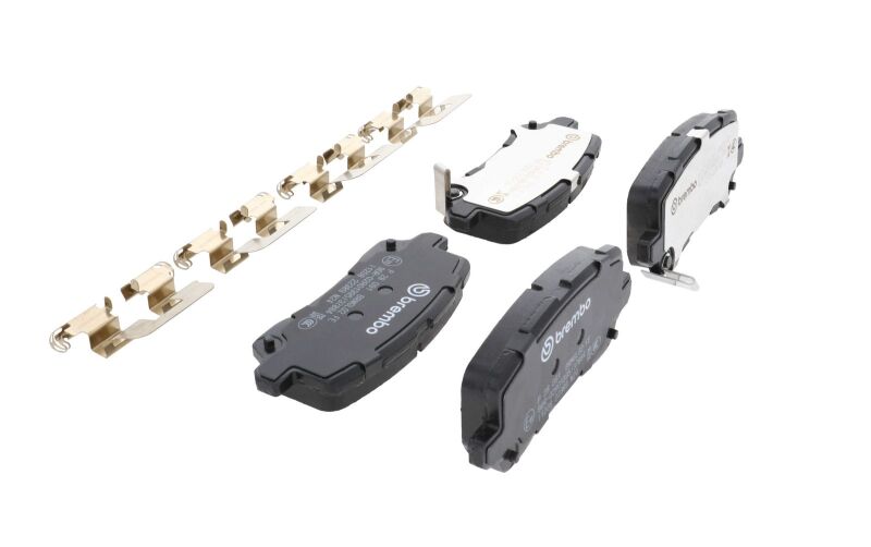 Brembo OE 17-20 Acura MDX/14-20 RLX/15-20 TLX/18-24 Honda Odyssey PRIME Low-Met Brake Pad - Rear