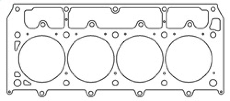 Cometic GM LSX Gen-4 Small Block V8 .030in MLS Cylinder Head Gasket - 4.125in Bore - RHS