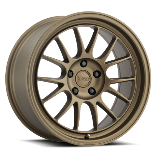 Kansei K13B Corsa 18x9in / 5x120 BP / 35mm Offset / 72.56mm Bore - Bronze Wheel