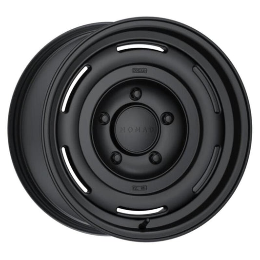 Nomad N504SB Field 17x8.5in / 5X150 BP / 35mm Offset / 110.5mm Bore - Satin Black