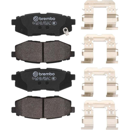 Brembo OE 13-20 Subaru BRZ/14-18 Forester/10-14 Outback/22-24 Toyota GR86 Low-Met Brake Pad - Rear