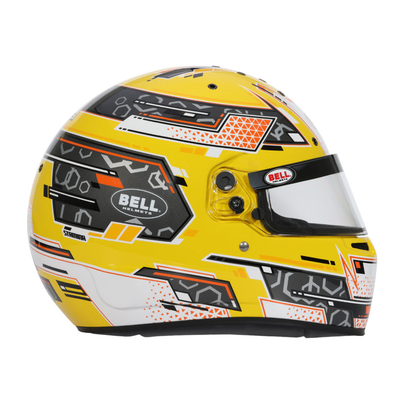 Bell Helmet Rs7-K Stamina Anthracite/Yellow Sml (57 -58) Fia8878-2024/K2025