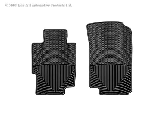 WeatherTech 04-08 Acura TL Front Rubber Mats - Black