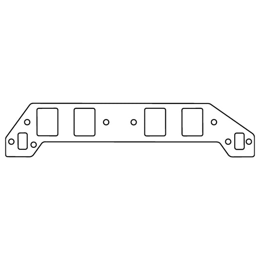 Cometic GM Gen-V/VI BB V8 .125in Fiber Intake Mani Gasket Set-2.460in x 1.860in Rect. Ports