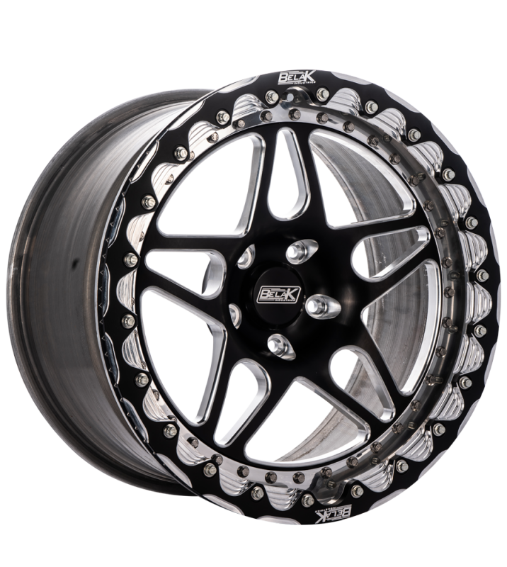 Belak 18x10 / 5.75in BS / 5x112mm BP / High Pad / Series 3 - Single Beadlock Wheel