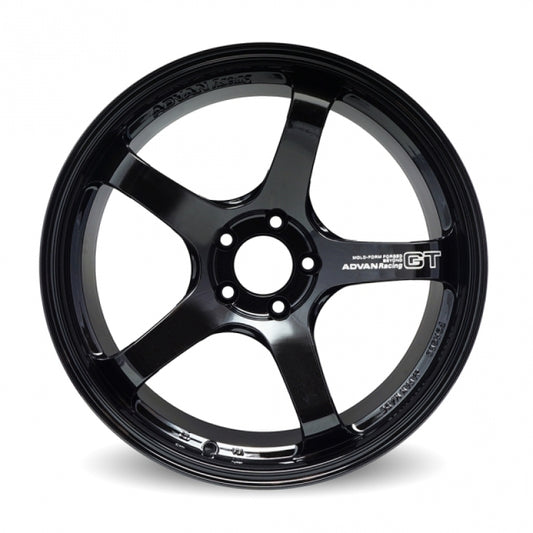Advan GT Beyond 18x10.5 +24 5x114.3 Racing Titanium Black Wheel