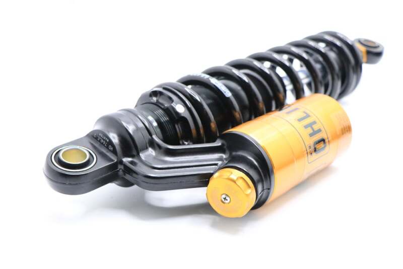 Ohlins 91-17 Harley-Davidson Dyna FXD STX 36 Blackline Shock Absorber w/ Gold Accents