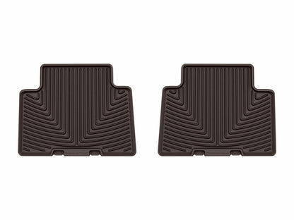 WeatherTech 23-26 Chevrolet Colorado 2nd Row Rear All-Weather Floor Mats - Cocoa